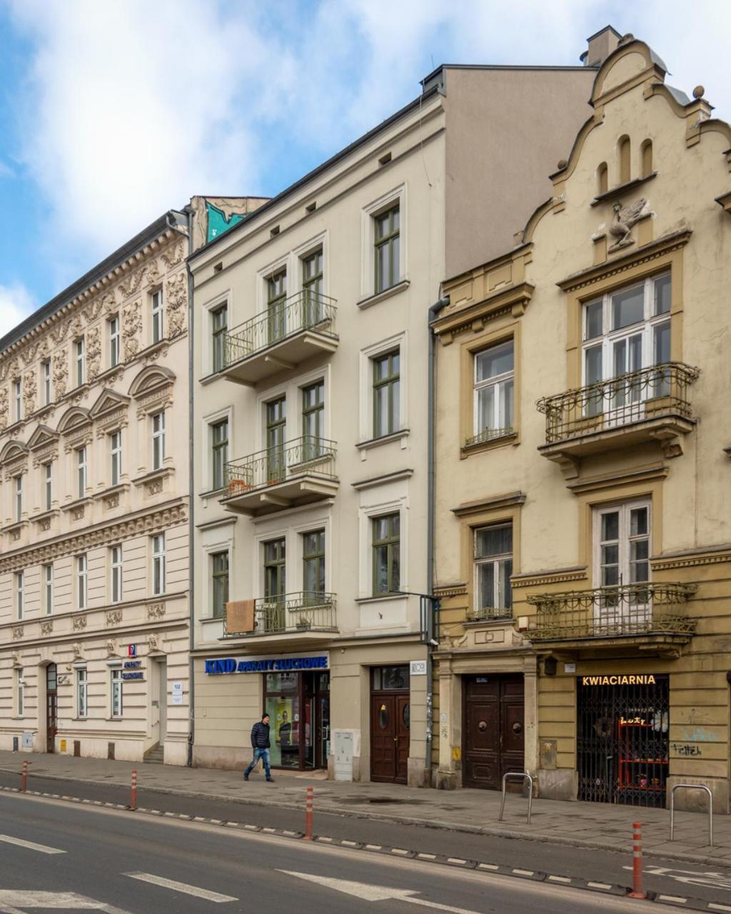 Modern Apartment Arizona Studio Old Town Dietla Balcony Kraków Eksteriør billede