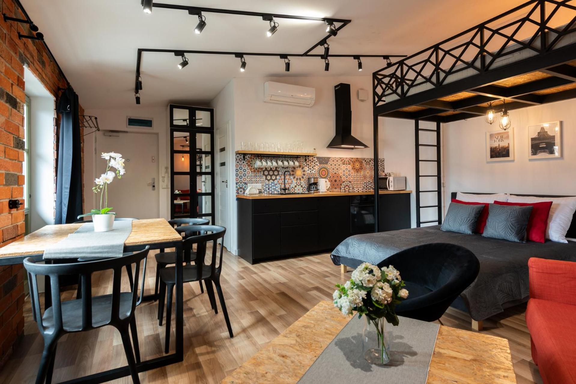 Modern Apartment Arizona Studio Old Town Dietla Balcony Kraków Eksteriør billede