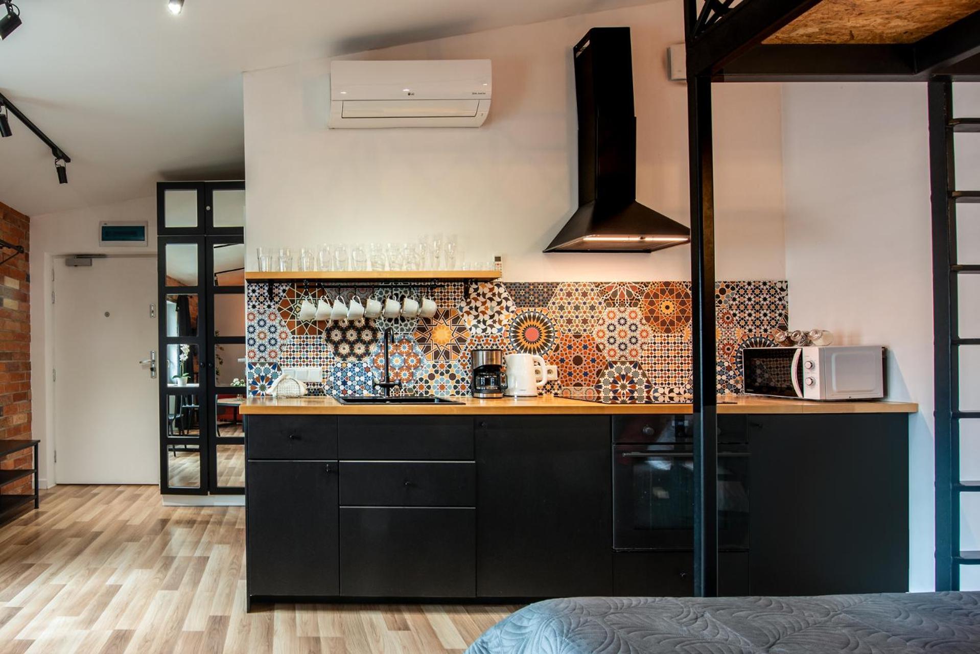 Modern Apartment Arizona Studio Old Town Dietla Balcony Kraków Eksteriør billede